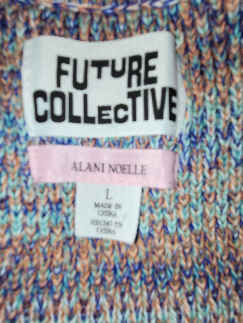 Future Collective x Alani Noelle Multi-Colored Crochet Fringe Dress - Picture 9 of 10